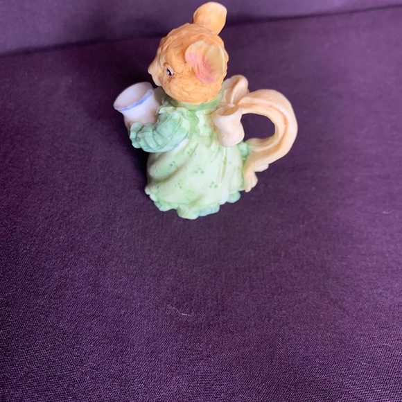 miniature mice tea party figurines - Picture 6 of 15